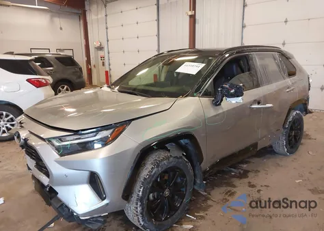 2022 Toyota Rav4 Hybrid Xse from USA, damaged, VIN JTME6RFV7NJ019464